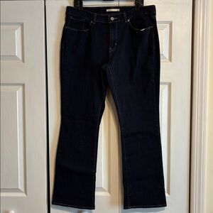 Levi's Women's Dark Blue Bootcut Jeans